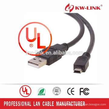 Shenzhen Fabrik Großhandel Mini USB Kabel Typ A Zum Mini USB Mini 5pin Datenkabel